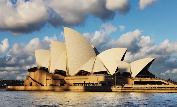 Interns exploring Sydney, Australia