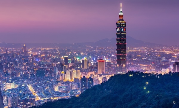 Interns exploring Taipei, Taiwan
